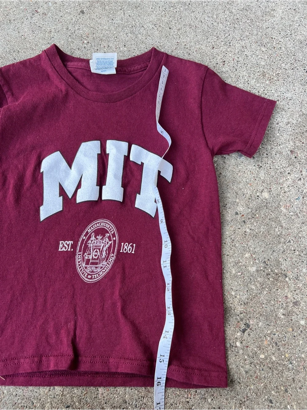 Vintage MIT Massachusetts Institute of Technology kids shirt size XS